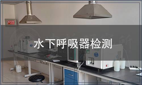 水下呼吸器检测