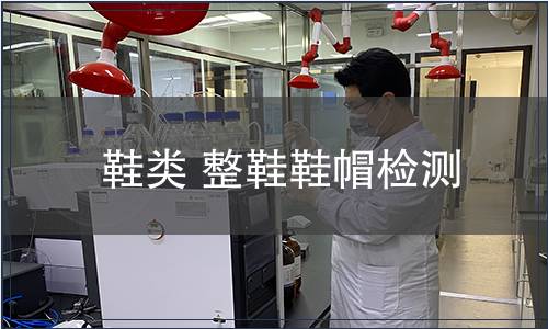 鞋类 整鞋鞋帽检测