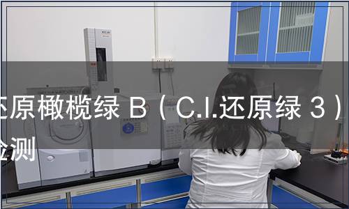 还原橄榄绿 B（C.I.还原绿 3）检测