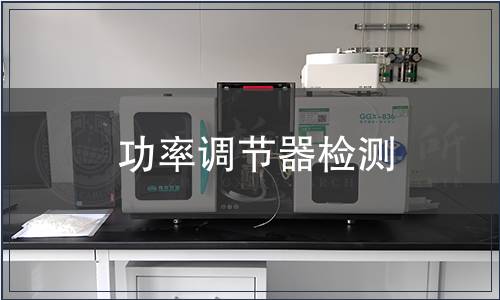功率调节器检测