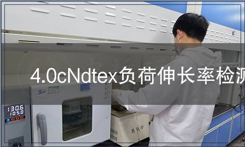 4.0cNdtex负荷伸长率检测