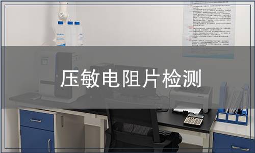 压敏电阻片检测