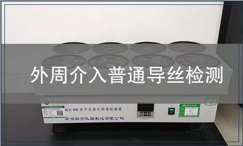 外周介入普通导丝检测