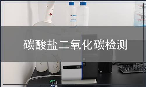 碳酸盐二氧化碳检测