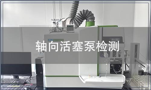 轴向活塞泵检测