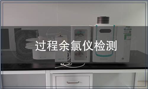 过程余氯仪检测