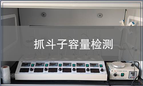 抓斗子容量检测