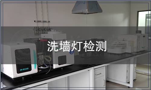 洗墙灯检测
