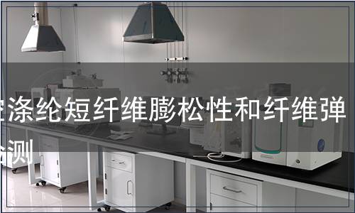 中空涤纶短纤维膨松性和纤维弹性检测