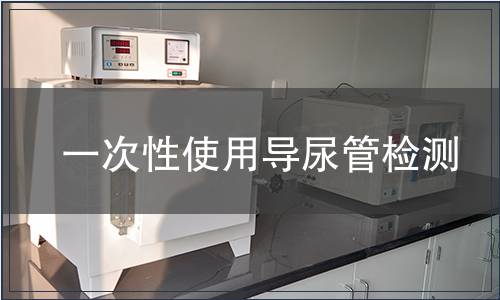一次性使用导尿管检测