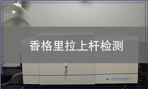 香格里拉上杆检测