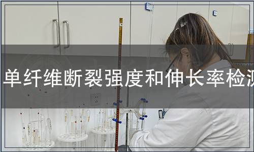 单纤维断裂强度和伸长率检测