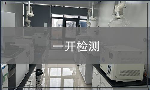 一开检测