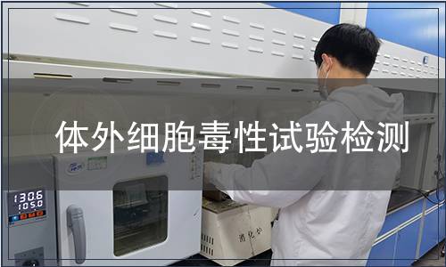 体外细胞毒性试验检测