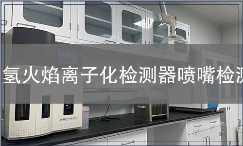 氢火焰离子化检测器喷嘴检测