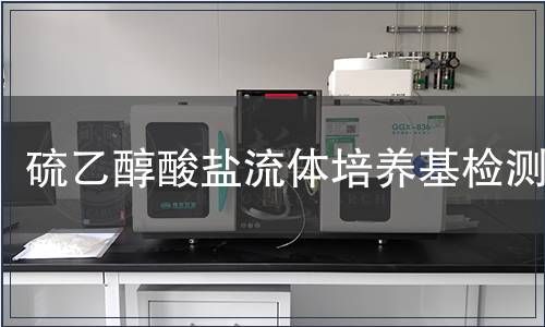 硫乙醇酸盐流体培养基检测