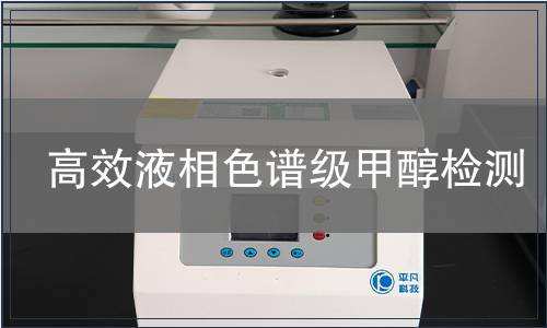 高效液相色谱级甲醇检测
