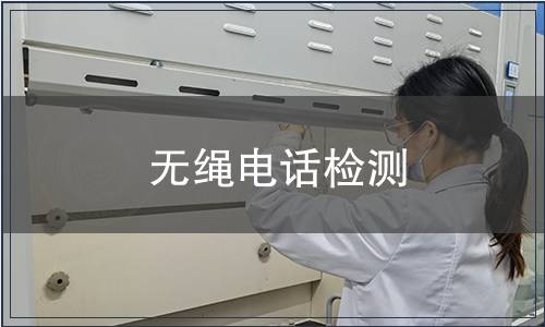 无绳电话检测