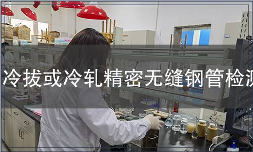 冷拔或冷轧精密无缝钢管检测