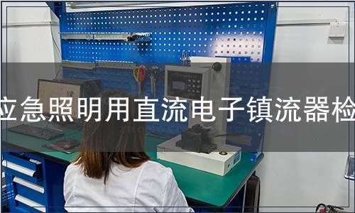 应急照明用直流电子镇流器检测