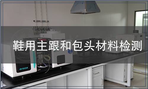 鞋用主跟和包头材料检测