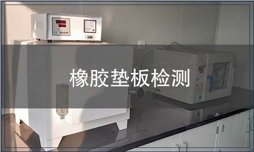橡胶垫板检测