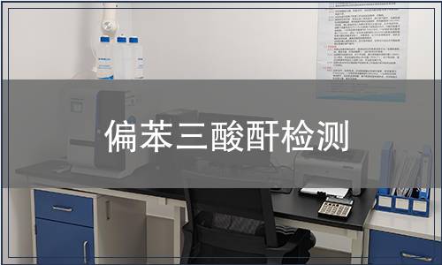 偏苯三酸酐检测