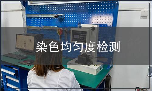 染色均匀度检测