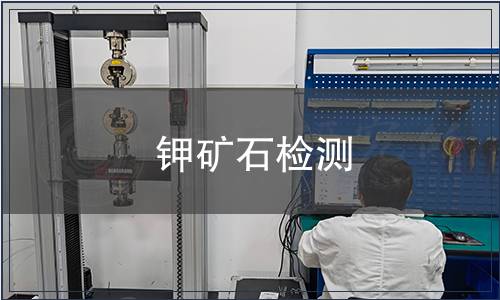 钾矿石检测