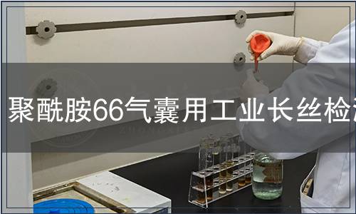 聚酰胺66气囊用工业长丝检测