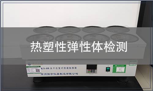 热塑性弹性体检测