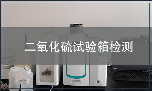 二氧化硫试验箱检测