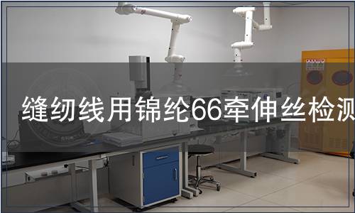 缝纫线用锦纶66牵伸丝检测