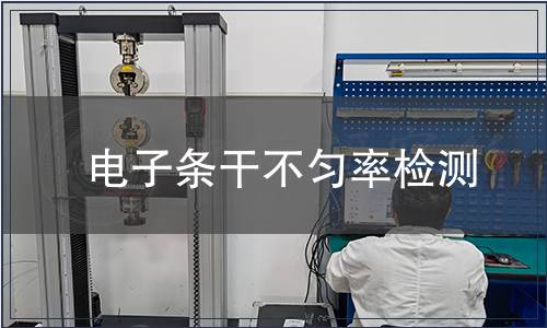 电子条干不匀率检测