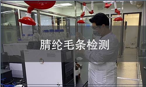 腈纶毛条检测