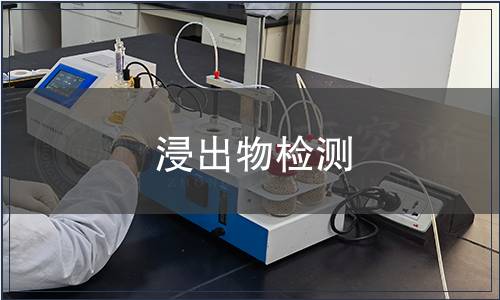 浸出物检测