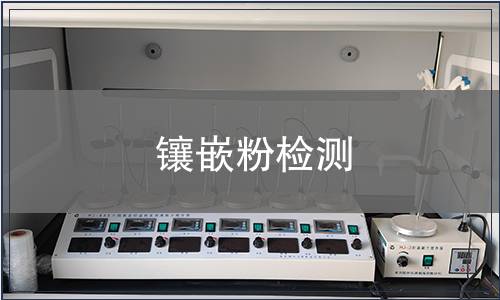 镶嵌粉检测