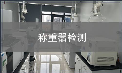 称重器检测