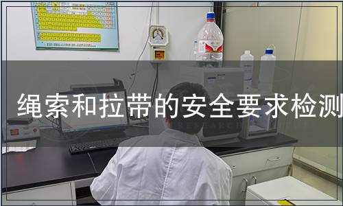 绳索和拉带的安全要求检测