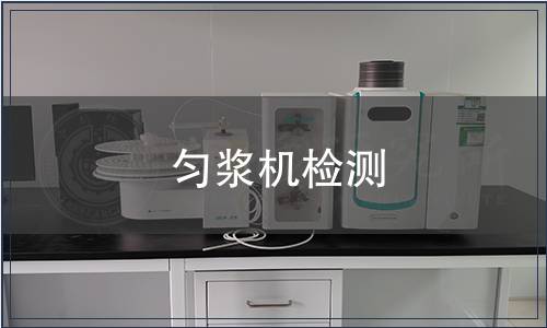 匀浆机检测