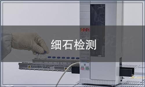 细石检测